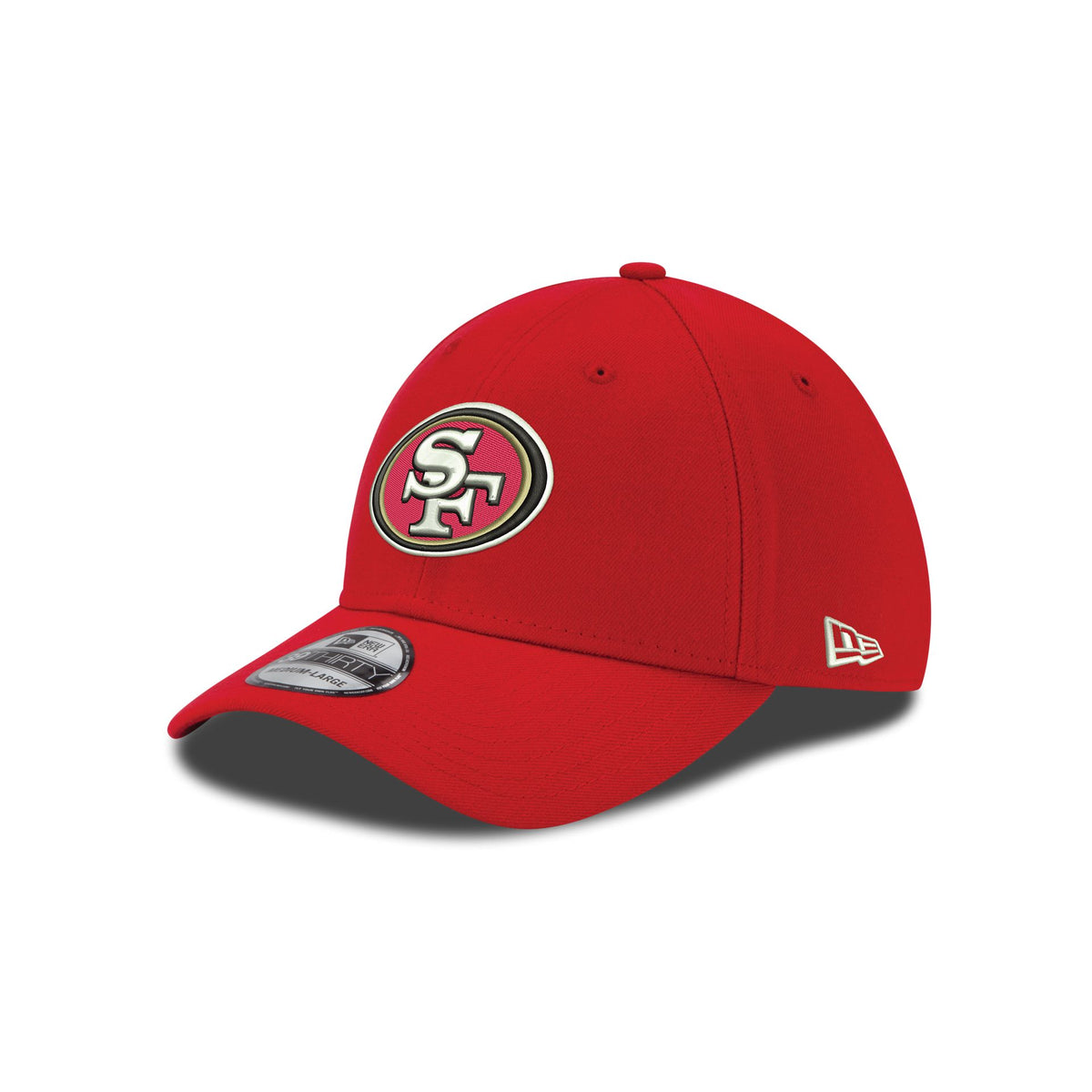 San Francisco 49ers 80th Anniversary Sidepatch 39THIRTY Stretch Fit Hat