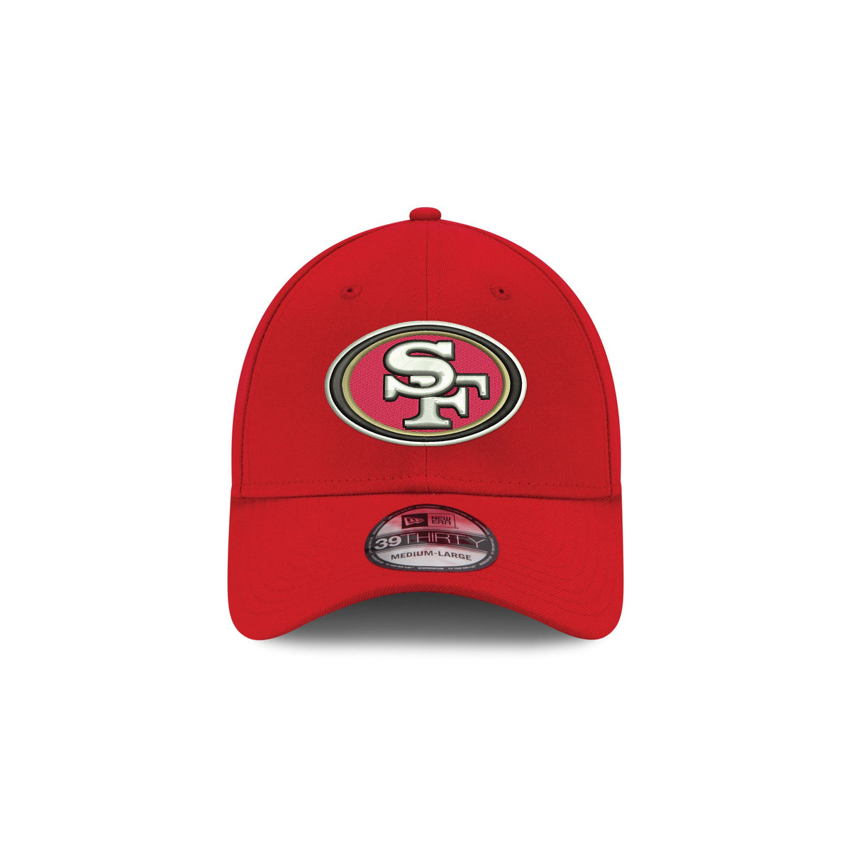 San Francisco 49ers 80th Anniversary Sidepatch 39THIRTY Stretch Fit Hat