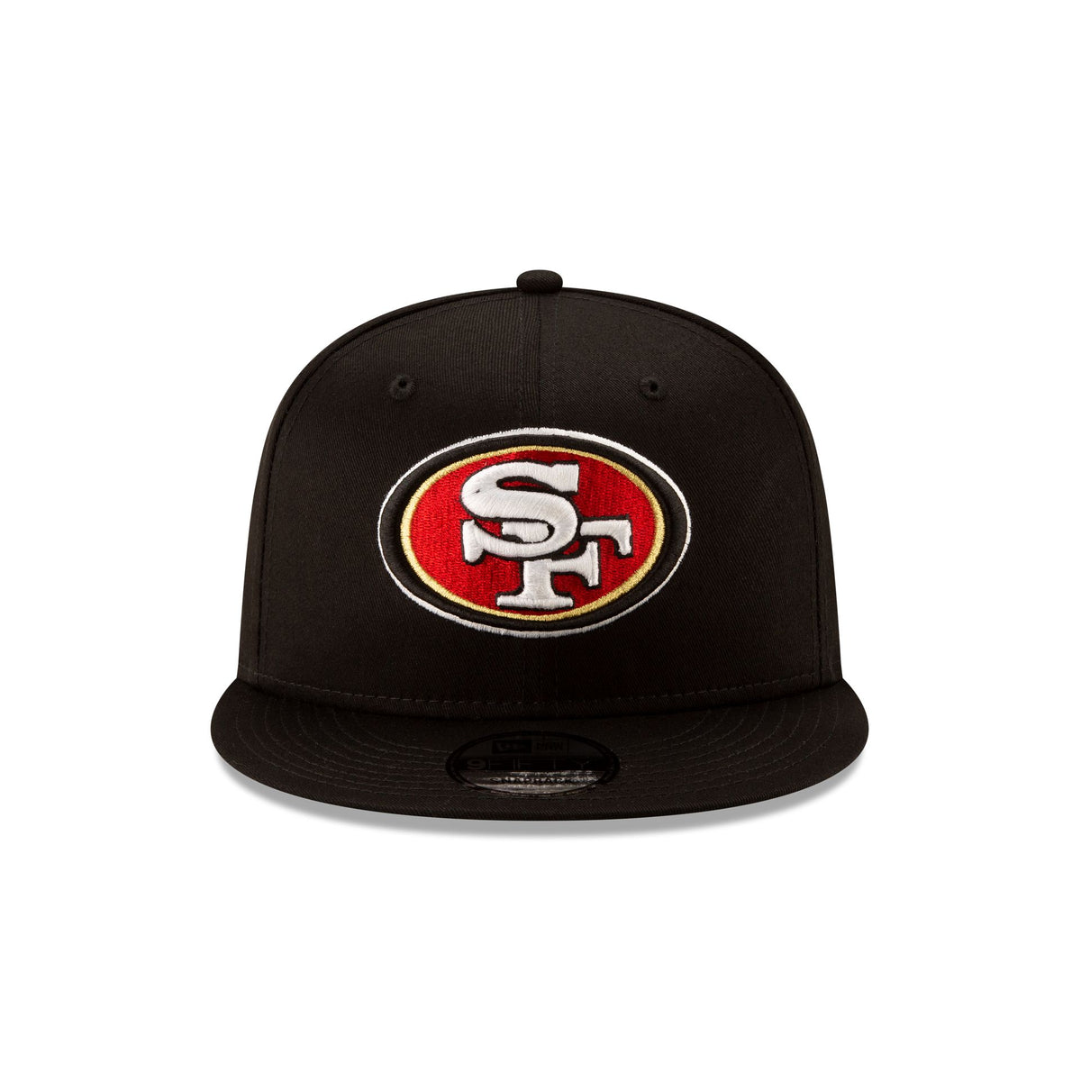 San Francisco 49ers 80th Anniversary Sidepatch Black 9FIFTY Snapback Hat