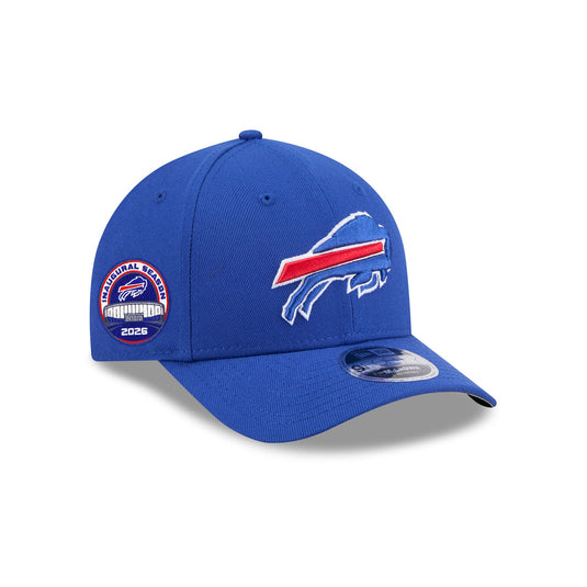 Buffalo Bills 2026 Highmark Stadium Inaugural Season Sidepatch 9FORTY M-Crown Snapback Hat - New Era Cap