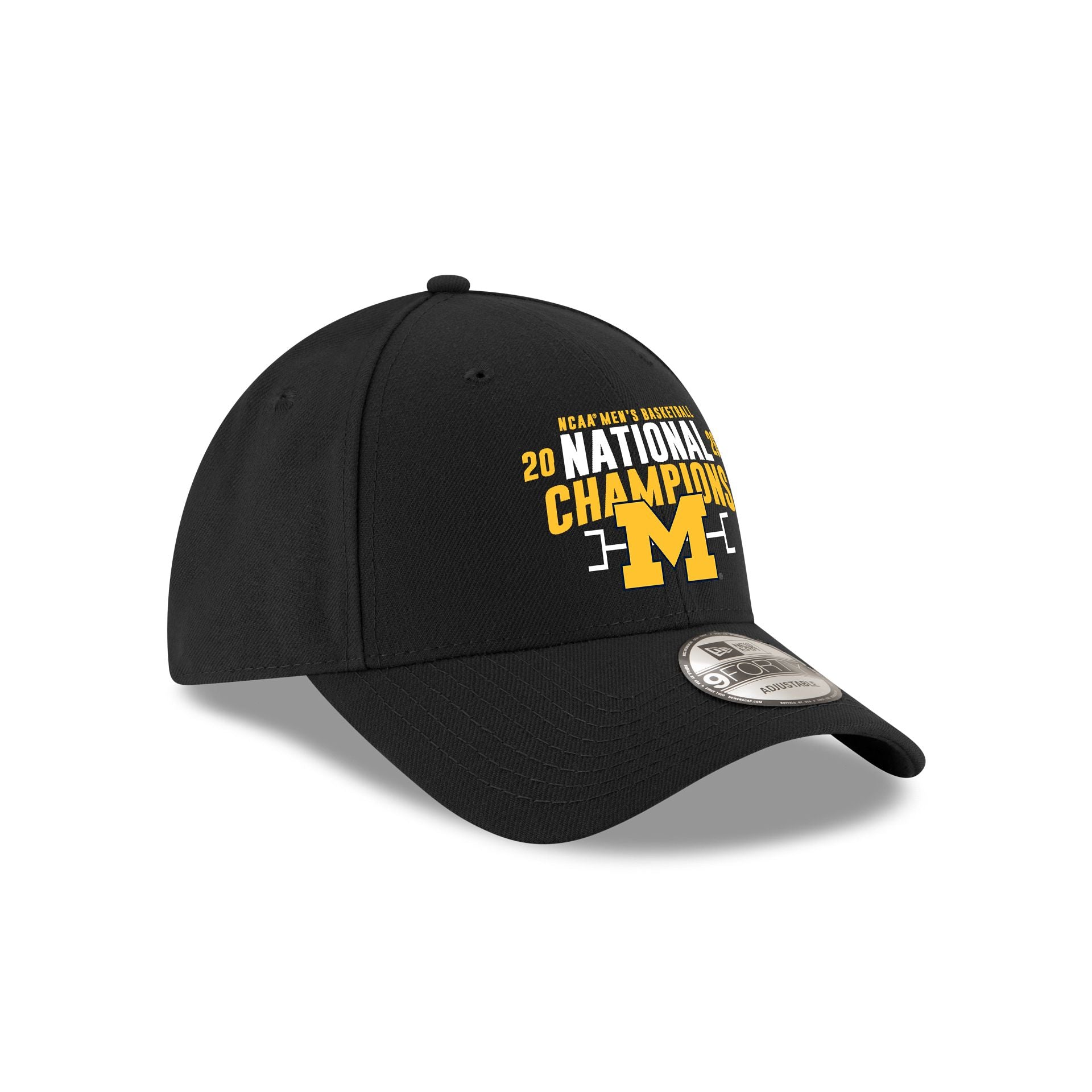Michigan Wolverines 2026 NCAA Men's Basketball National Champions 9FORTY Adjustable Hat