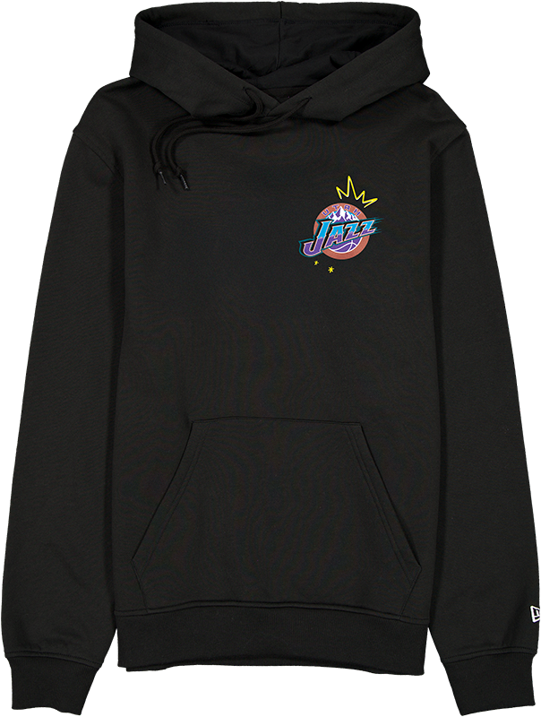 Utah Jazz Hardwood Classics 90s Hoodie
