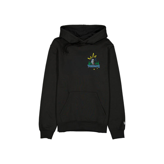 Minnesota Timberwolves Hardwood Classics 90s Hoodie - New Era Cap