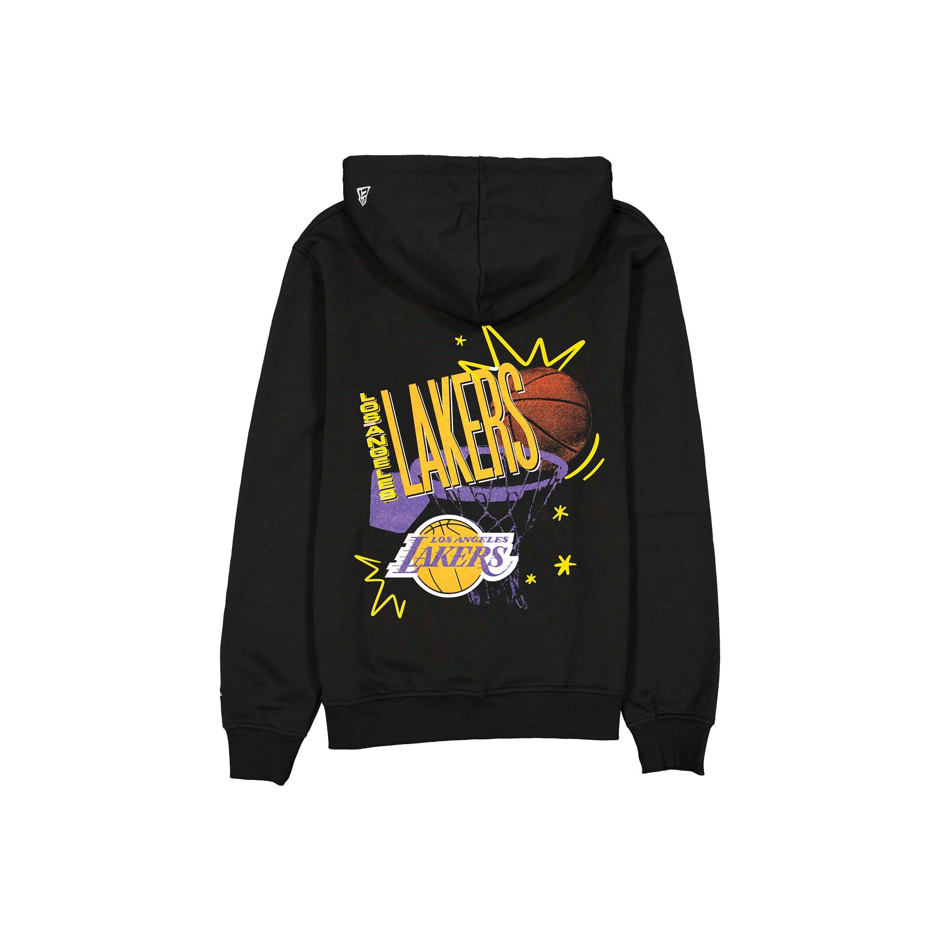 Los Angeles Lakers Hardwood Classics 90s Hoodie – New Era Cap
