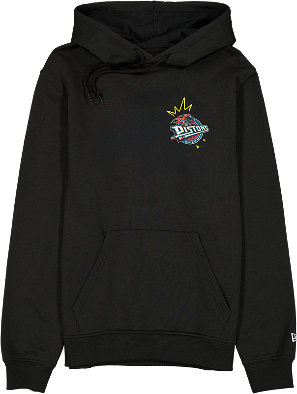 Detroit Pistons Hardwood Classics 90s Hoodie