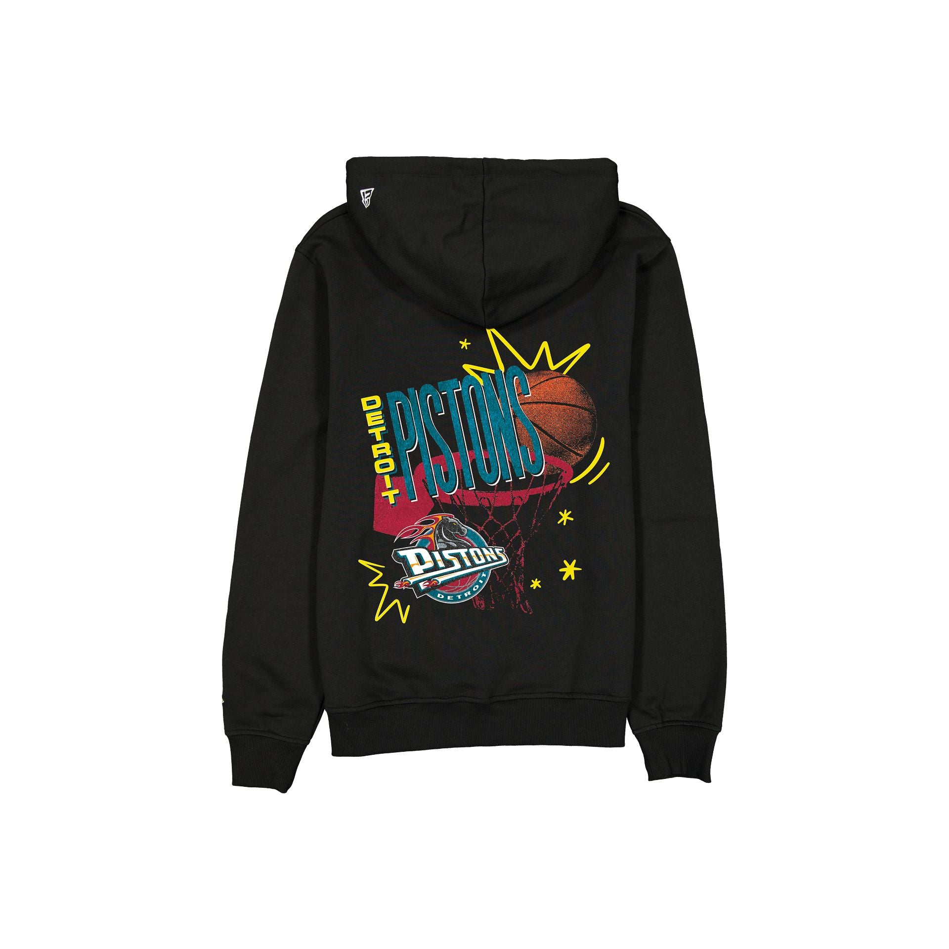 Detroit Pistons Hardwood Classics 90s Hoodie