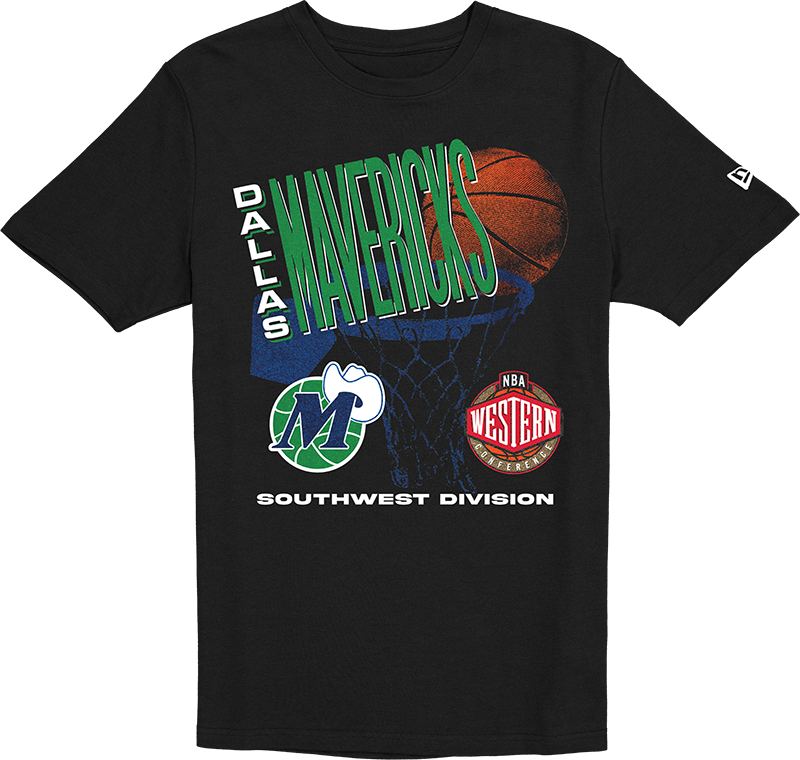 Dallas Mavericks Hardwood Classics 90s T-Shirt