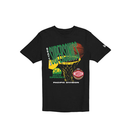 Seattle Supersonics Hardwood Classics 90s T-Shirt - New Era Cap
