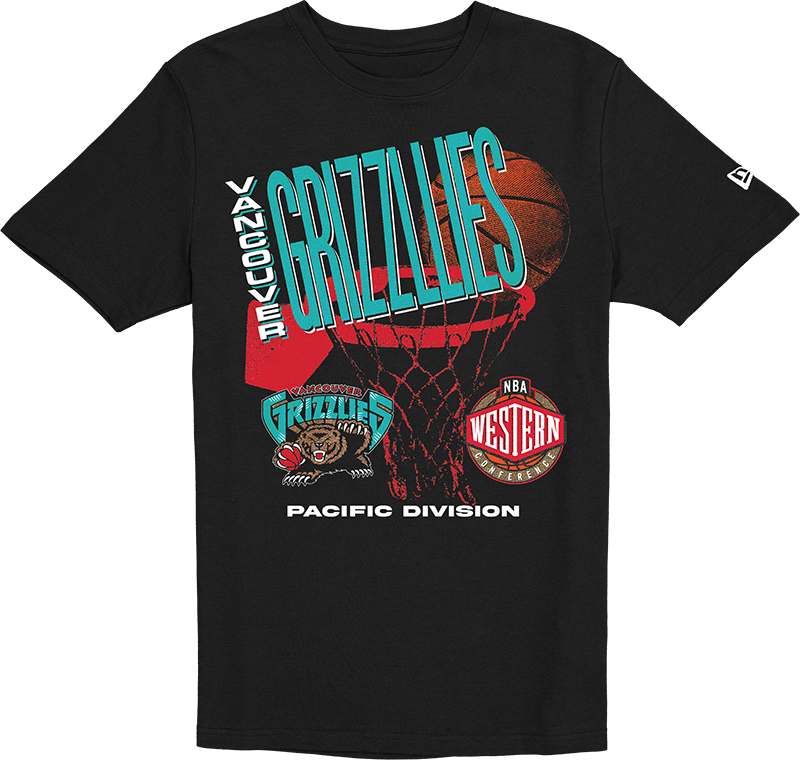 Memphis Grizzlies Hardwood Classics 90s T-Shirt