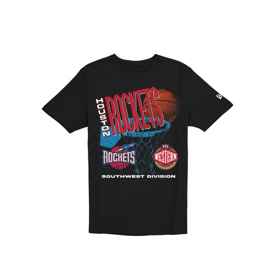 Houston Rockets Hardwood Classics 90s T-Shirt - New Era Cap