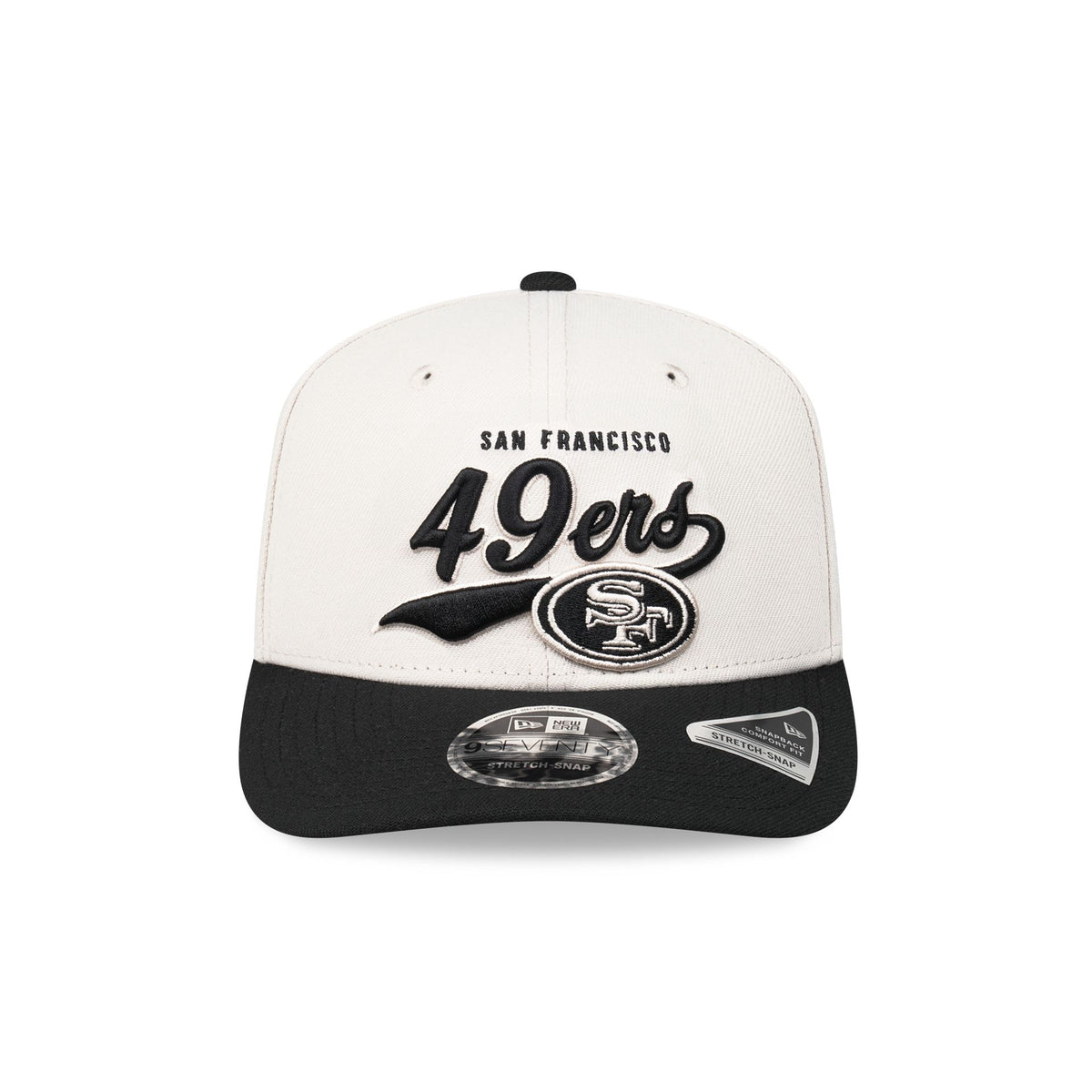 San Francisco 49ers 2026 Melbourne Game 9SEVENTY Stretch-Snap Hat