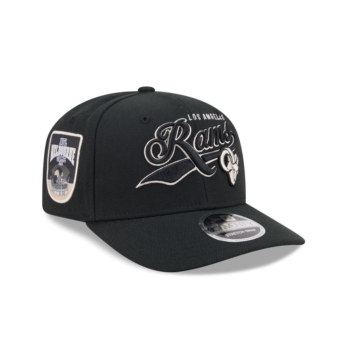 Los Angeles Rams 2026 Melbourne Game 9SEVENTY Stretch-Snap Hat