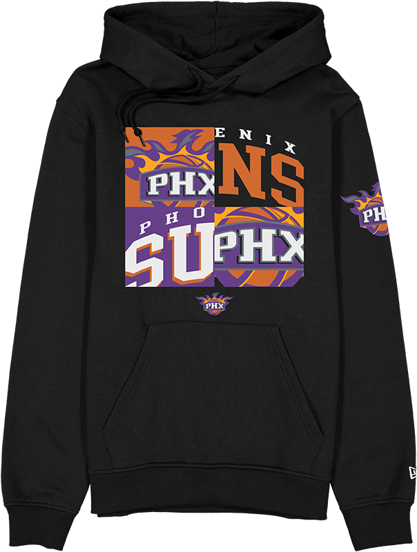Phoenix Suns Hardwood Classics 2000s Multi Logos Hoodie