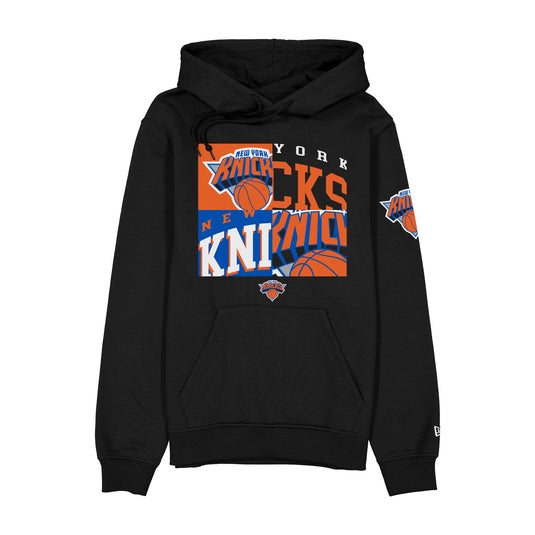 New York Knicks Hardwood Classics 2000s Multi Logos Hoodie - New Era Cap