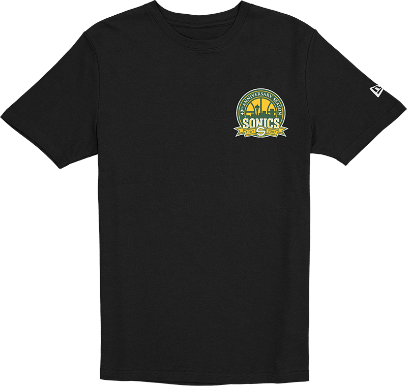 Seattle Supersonics Hardwood Classics 2000s T-Shirt