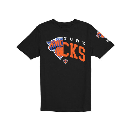 New York Knicks Hardwood Classics 2000s Multi Logos T-Shirt - New Era Cap