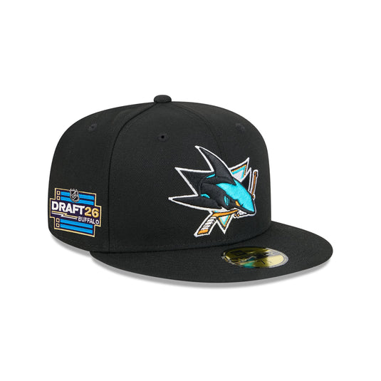 San Jose Sharks 2026 Draft 59FIFTY Fitted Hat - New Era Cap