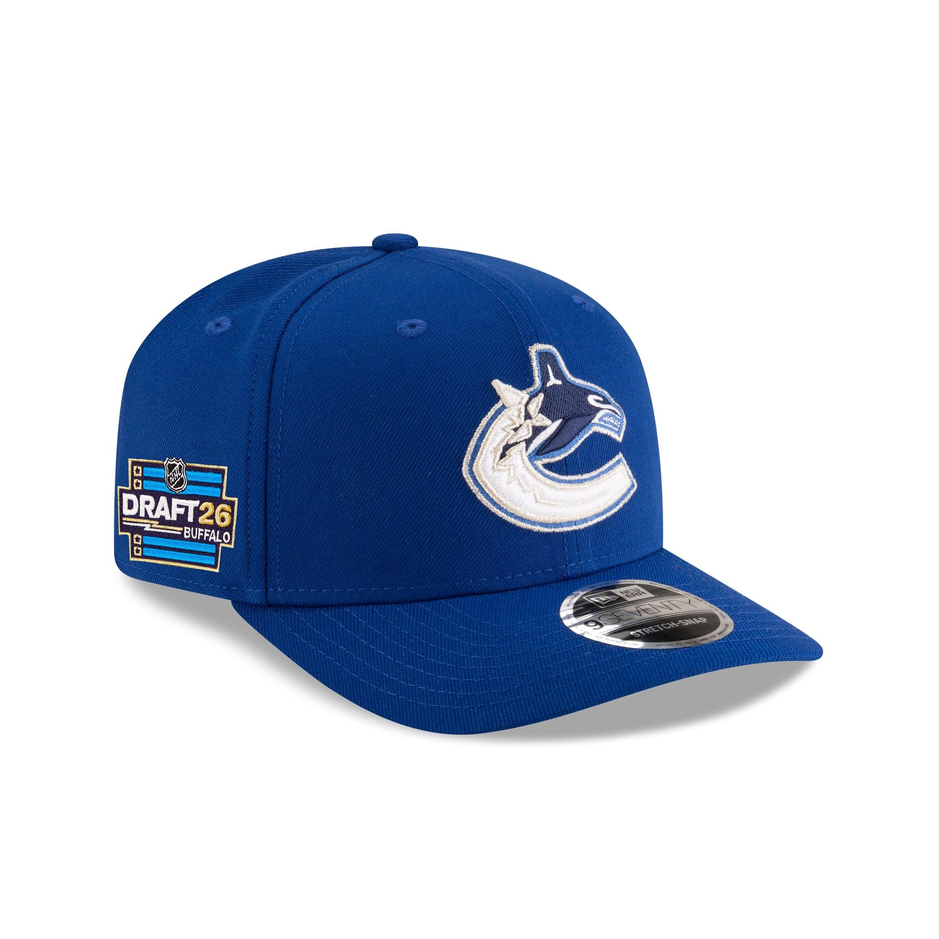 Vancouver Canucks 2026 Draft 9SEVENTY Stretch-Snap Hat
