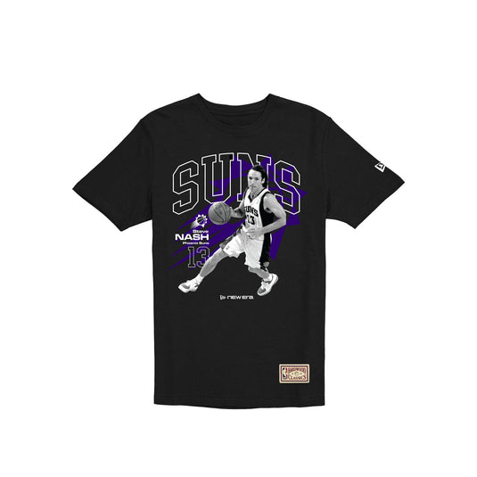 Phoenix Suns Hardwood Classics Steve Nash Black T-Shirt