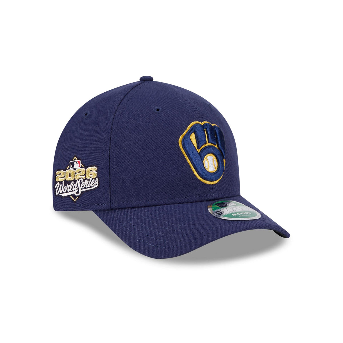Milwaukee Brewers 2026 World Series Side Patch 9FORTY M-Crown Snapback Hat
