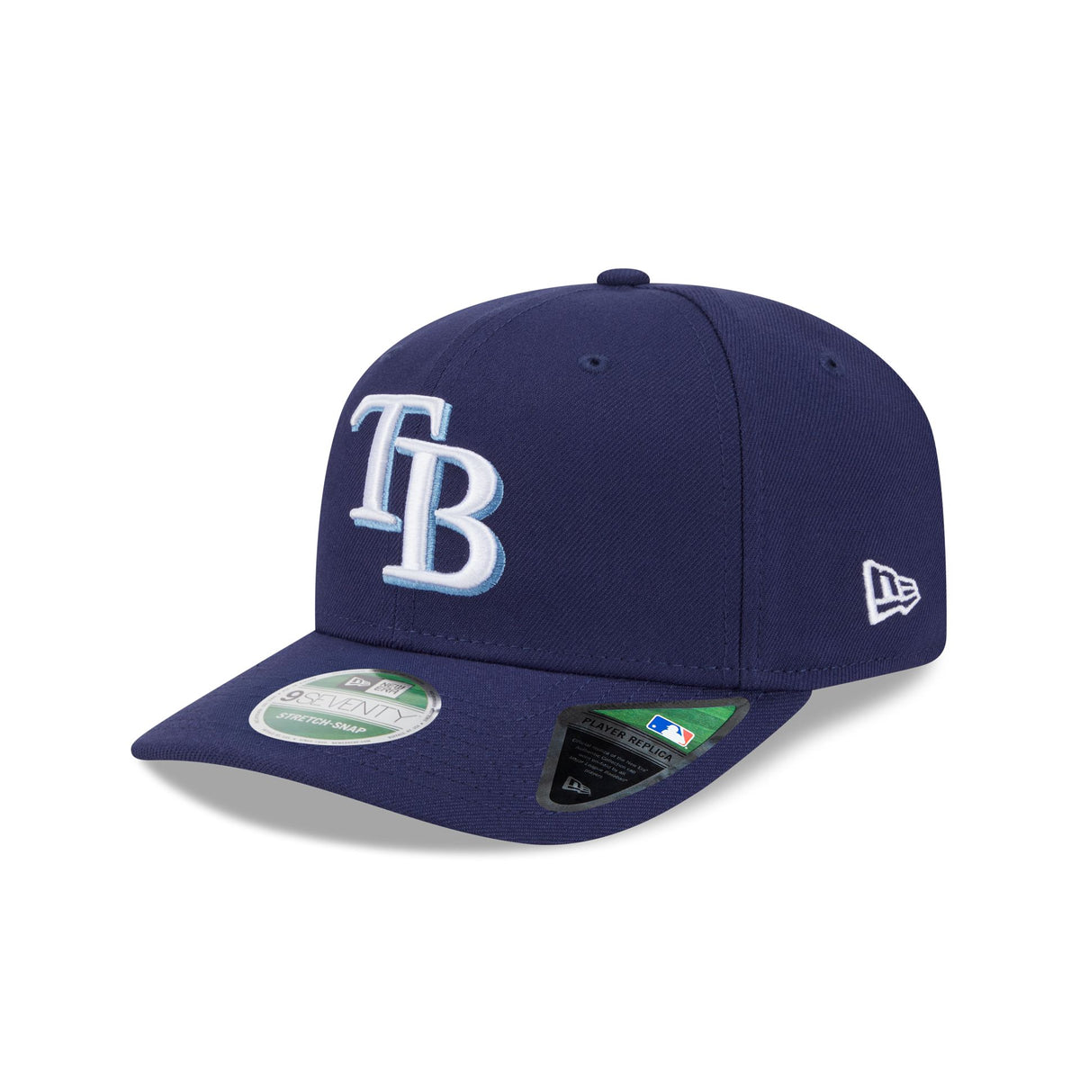 Tampa Bay Rays 2026 Postseason Side Patch 9SEVENTY Stretch-Snap Hat