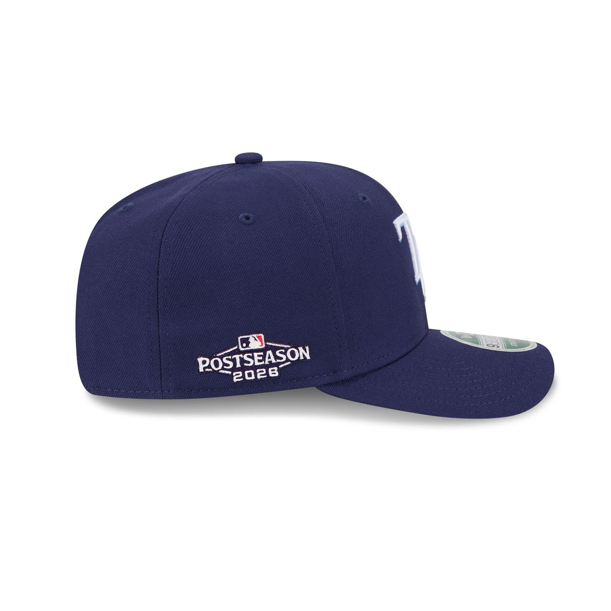 Tampa Bay Rays 2026 Postseason Side Patch 9SEVENTY Stretch-Snap Hat