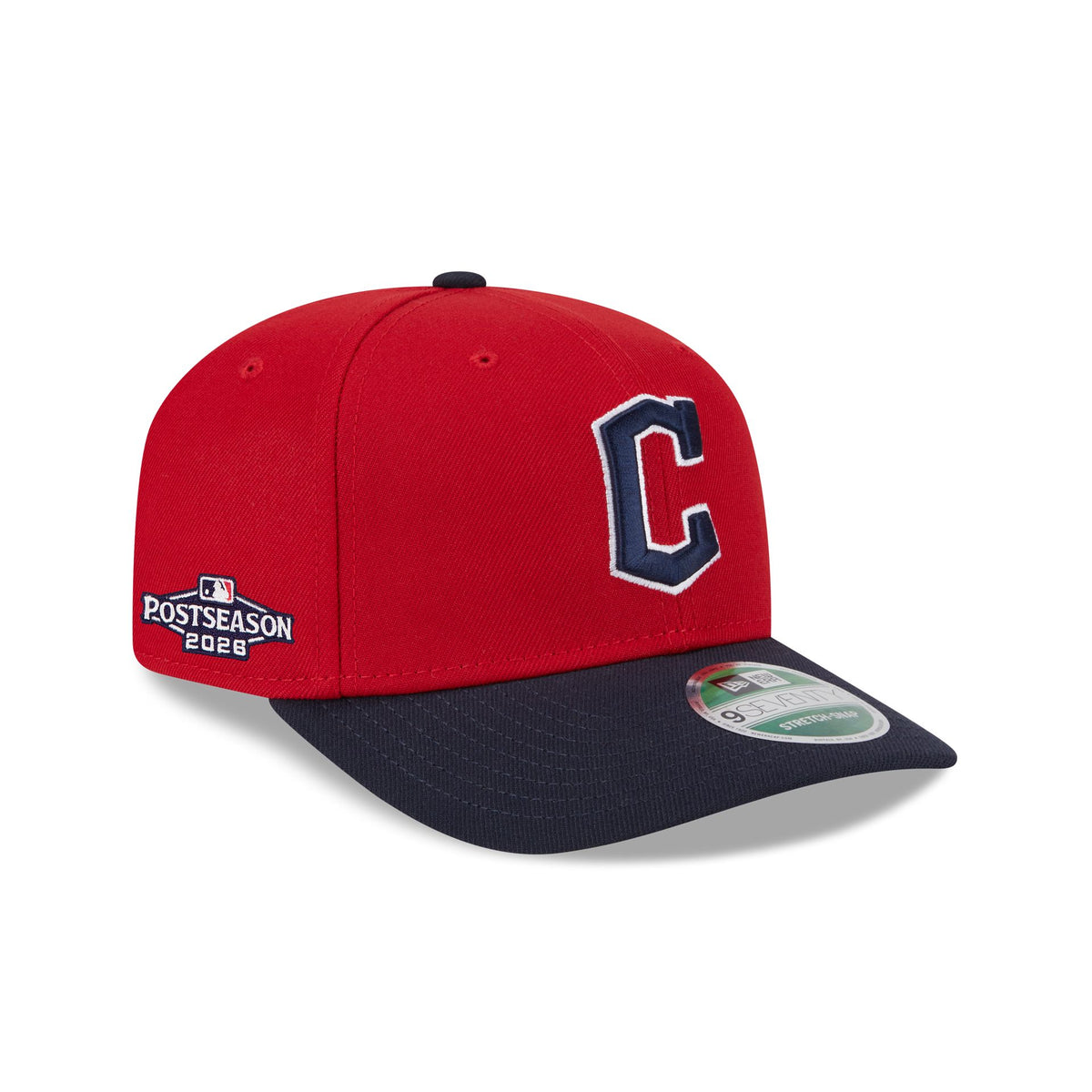 Cleveland Guardians 2026 Postseason Side Patch 9SEVENTY Stretch-Snap Hat