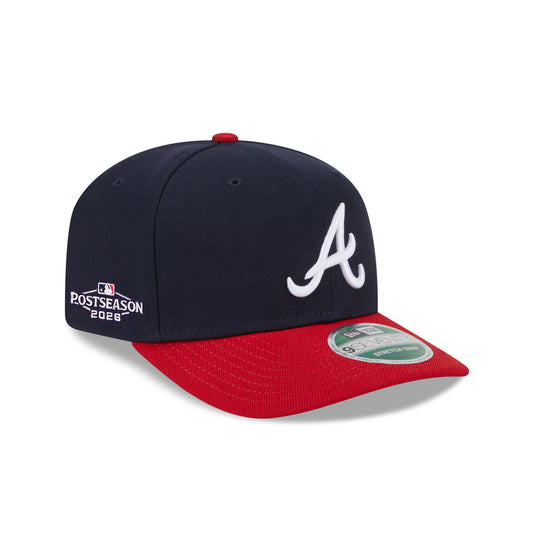 Atlanta Braves 2026 Postseason Side Patch 9SEVENTY Stretch-Snap Hat