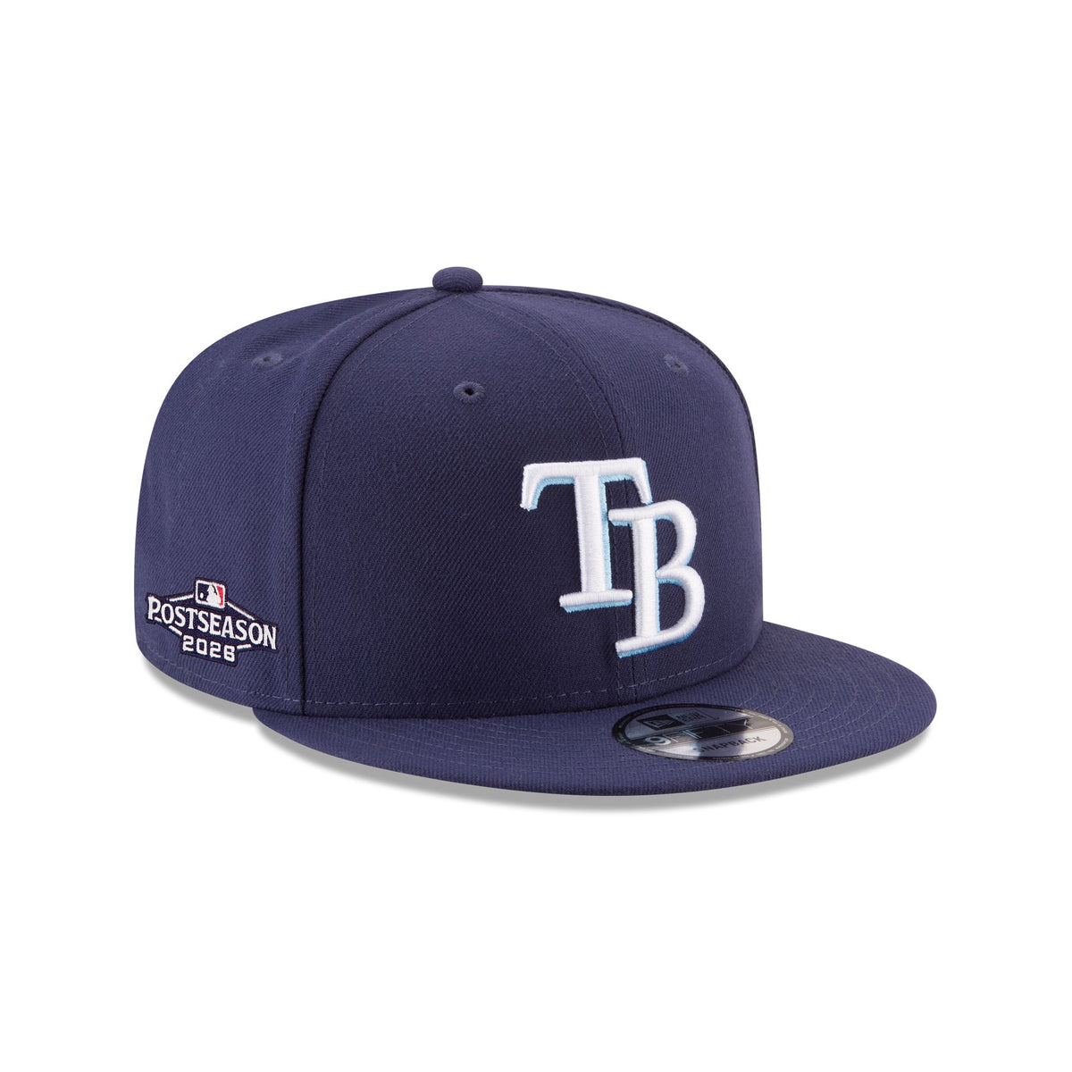 Tampa Bay Rays 2026 Postseason Side Patch 9FIFTY Snapback Hat