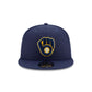 Milwaukee Brewers 2026 Postseason Side Patch 9FIFTY Snapback Hat