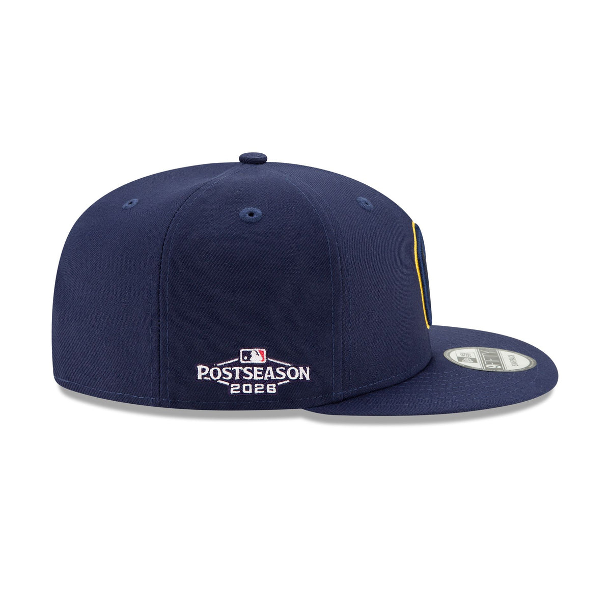 Milwaukee Brewers 2026 Postseason Side Patch 9FIFTY Snapback Hat