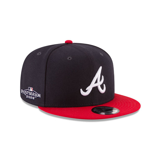 Atlanta Braves 2026 Postseason Side Patch 9FIFTY Snapback Hat