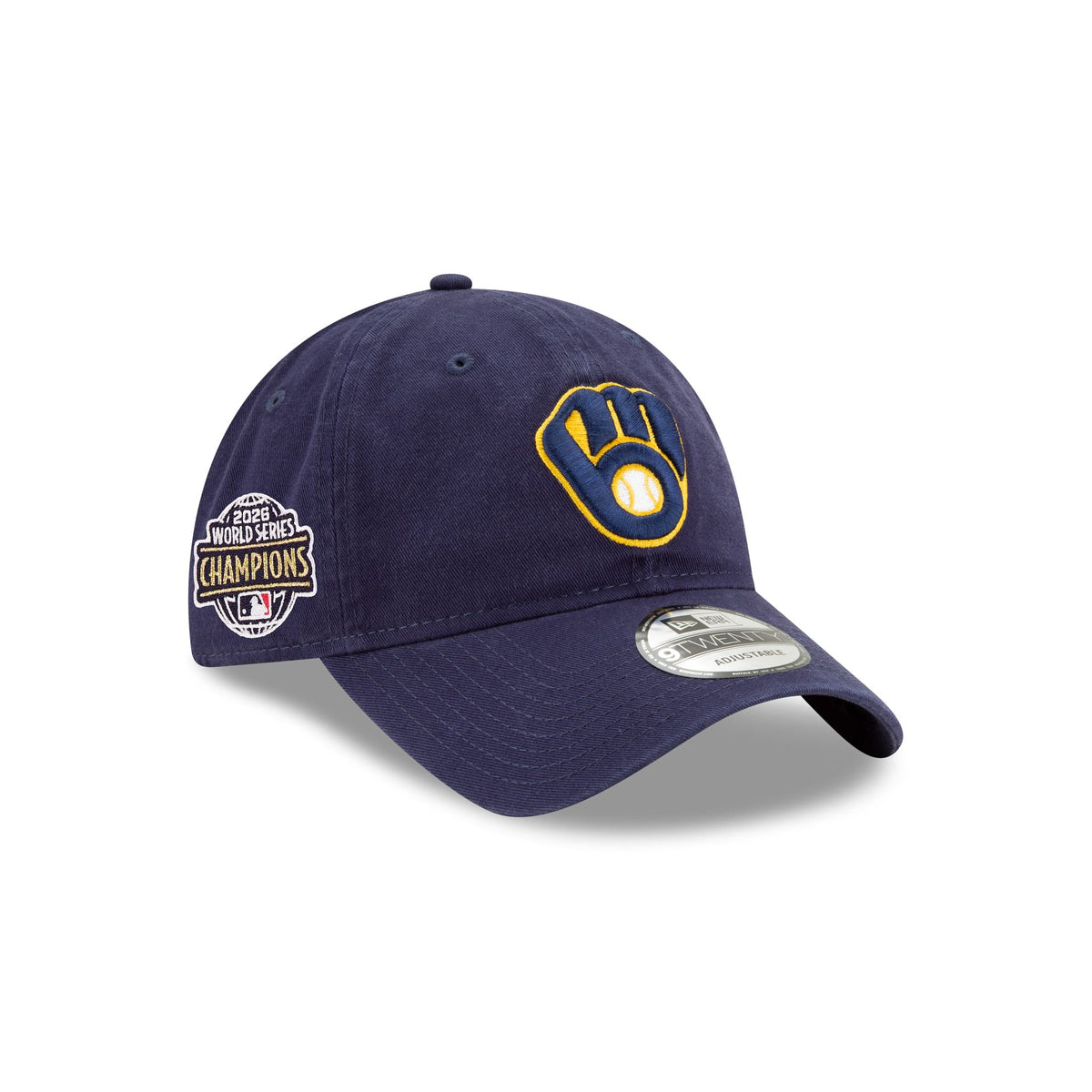 Milwaukee Brewers 2026 World Series Champions Sidepatch 9TWENTY Adjustable Hat