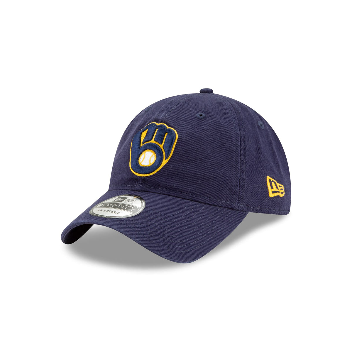 Milwaukee Brewers 2026 Postseason Side Patch 9TWENTY Adjustable Hat