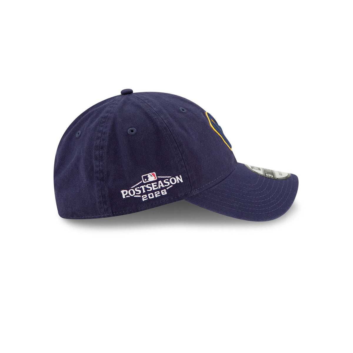 Milwaukee Brewers 2026 Postseason Side Patch 9TWENTY Adjustable Hat