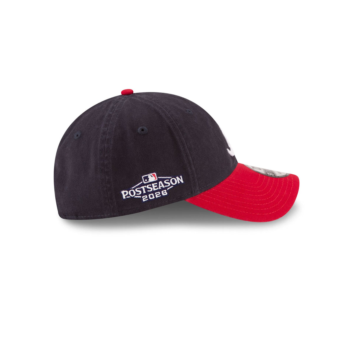 Atlanta Braves 2026 Postseason Side Patch 9TWENTY Adjustable Hat