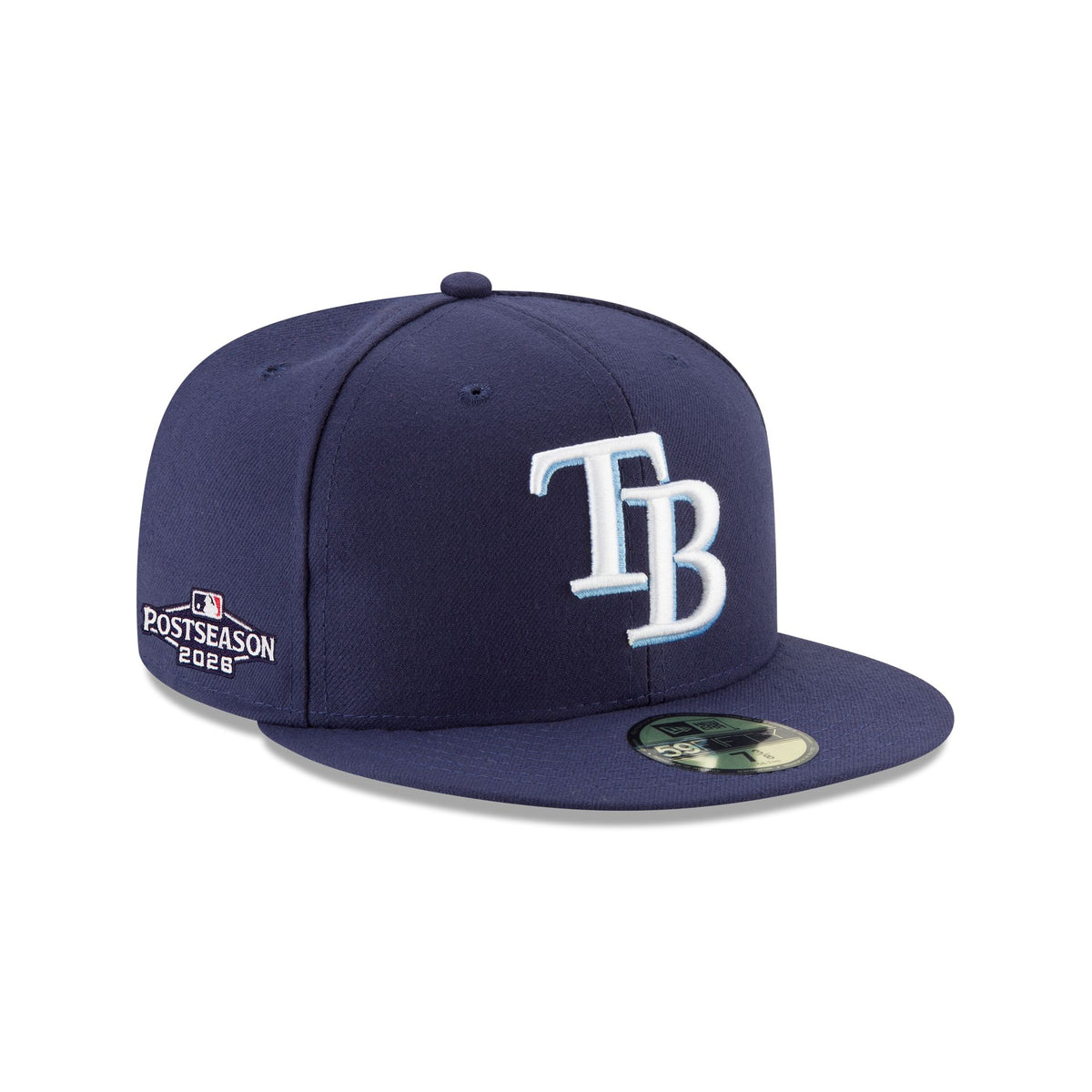 Tampa Bay Rays 2026 Postseason Side Patch 59FIFTY Fitted Hat