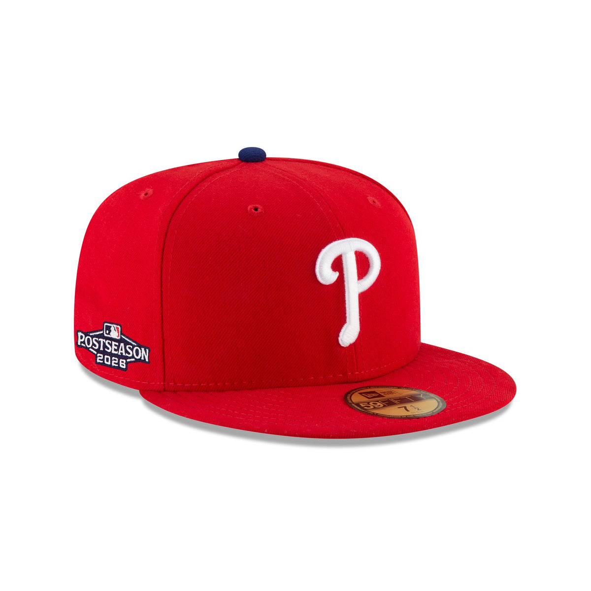 Philadelphia Phillies 2026 Postseason Side Patch 59FIFTY Fitted Hat