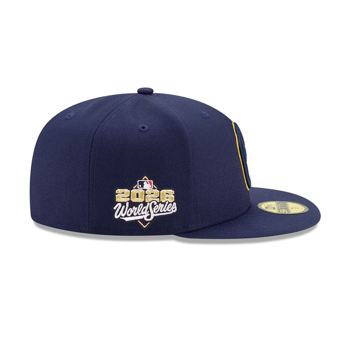 Milwaukee Brewers 2026 World Series Side Patch 59FIFTY Fitted Hat