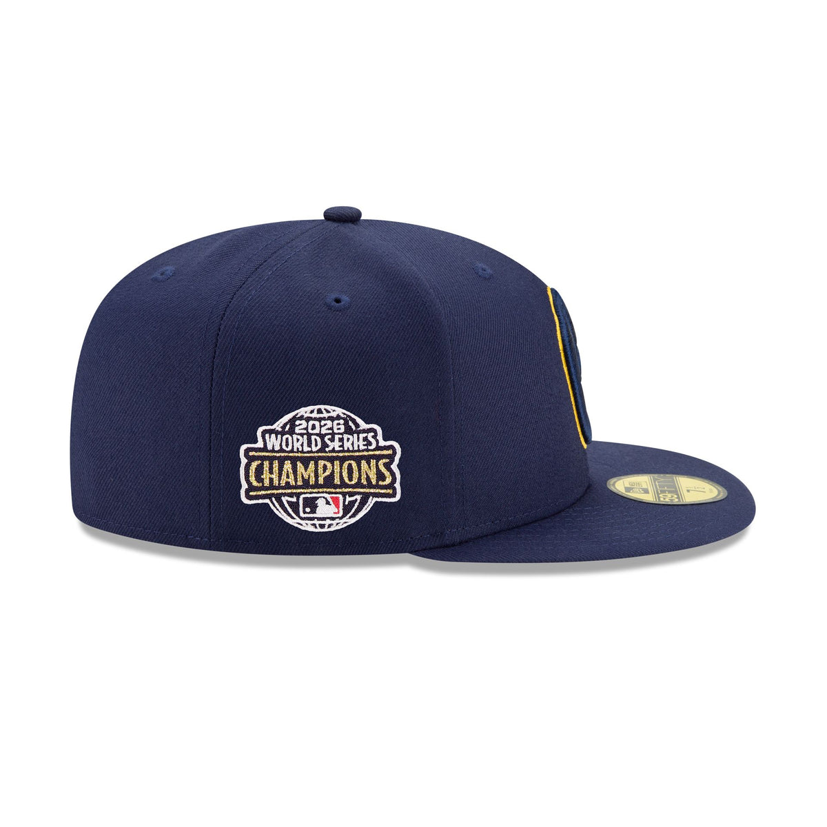 Milwaukee Brewers 2026 World Series Champions Sidepatch 59FIFTY Fitted Hat
