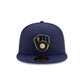 Milwaukee Brewers 2026 Postseason Side Patch 59FIFTY Fitted Hat