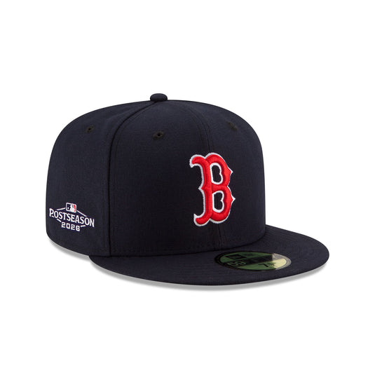 Boston Red Sox 2026 Postseason Side Patch 59FIFTY Fitted Hat