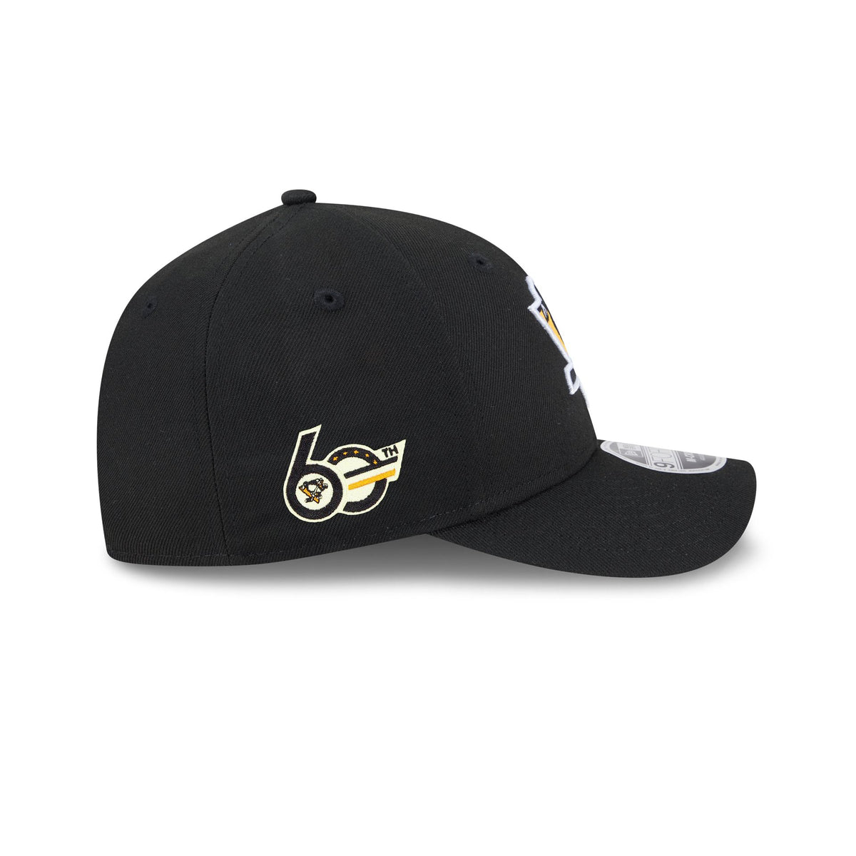 Pittsburgh Penguins 60th Anniversary Sidepatch 9FORTY M-Crown Snapback Hat