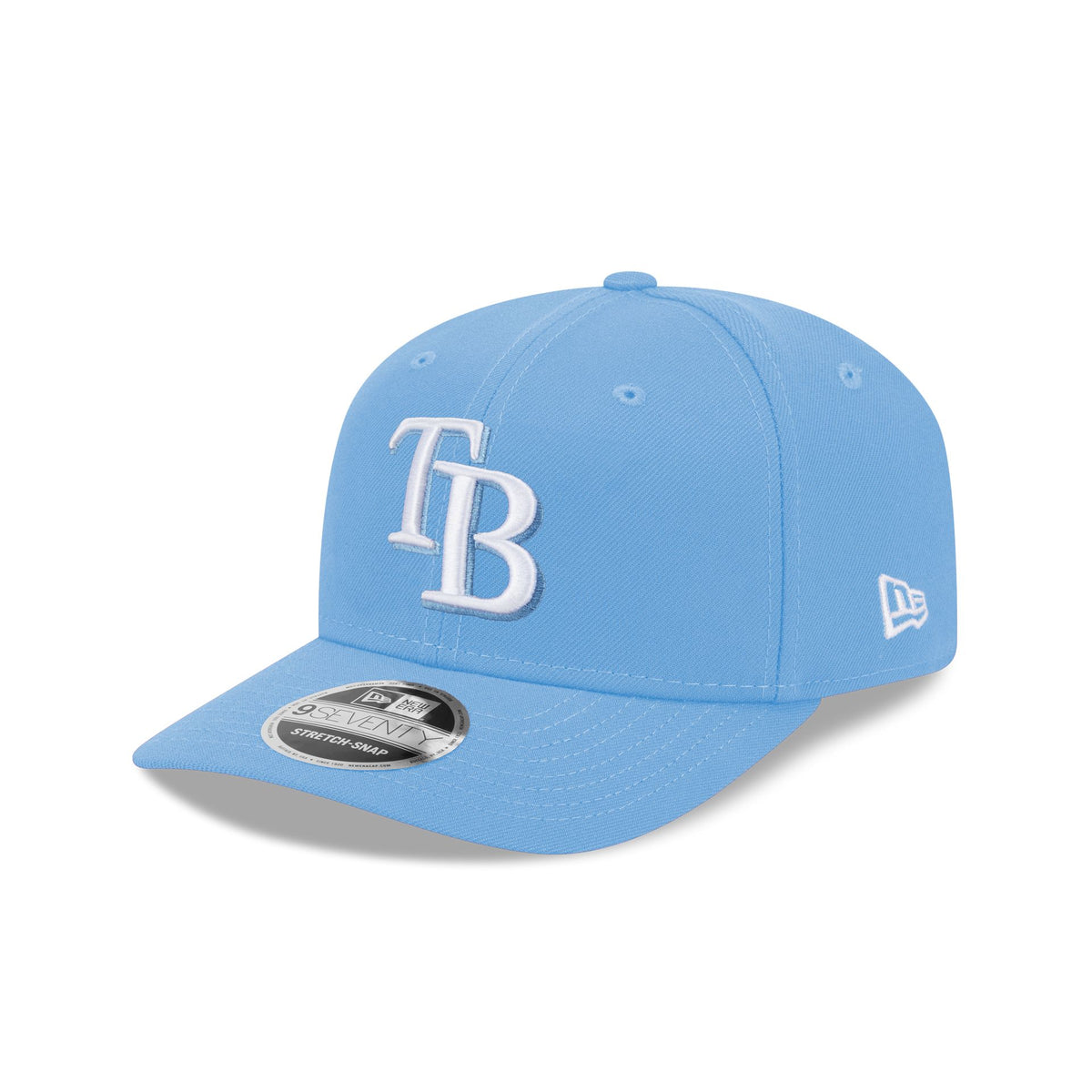 Tampa Bay Rays 2026 World Series Side Patch Sky Blue 9SEVENTY Stretch-Snap Hat