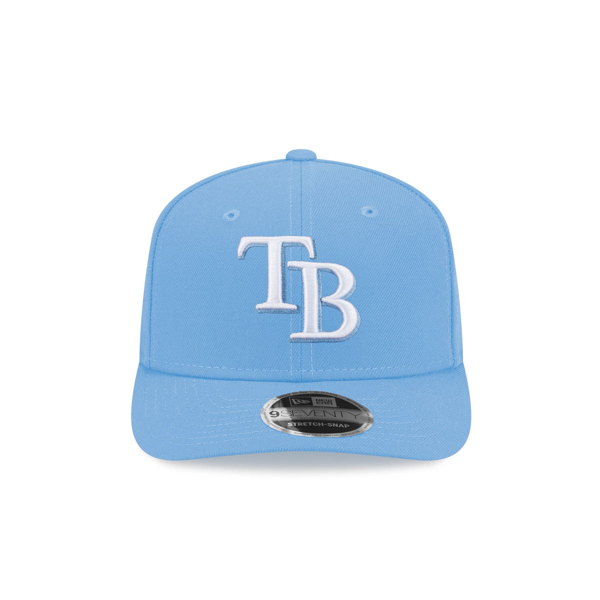 Tampa Bay Rays 2026 World Series Side Patch Sky Blue 9SEVENTY Stretch-Snap Hat