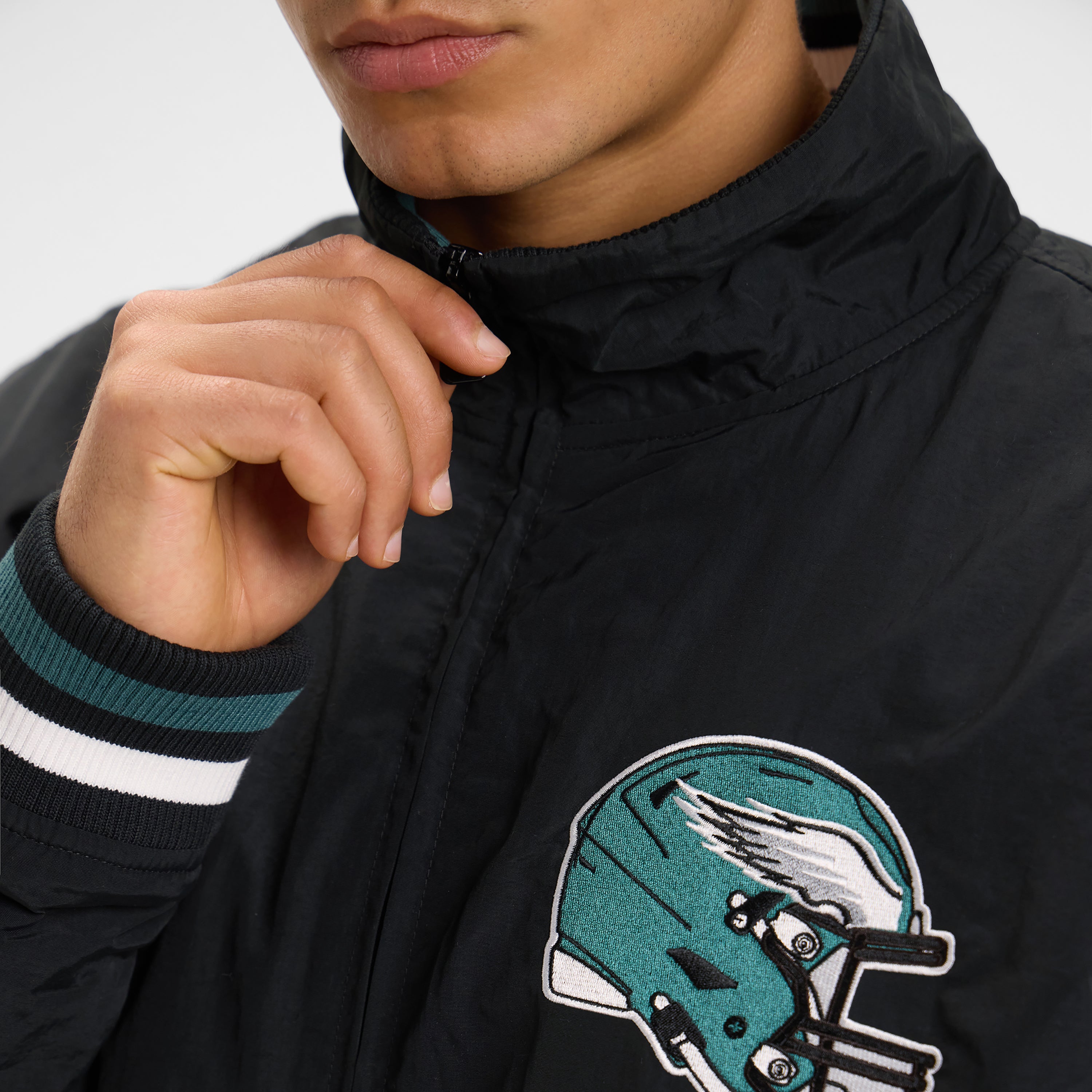 Pittsburgh Penguins Throwback Nylon Jacket – New Era Cap