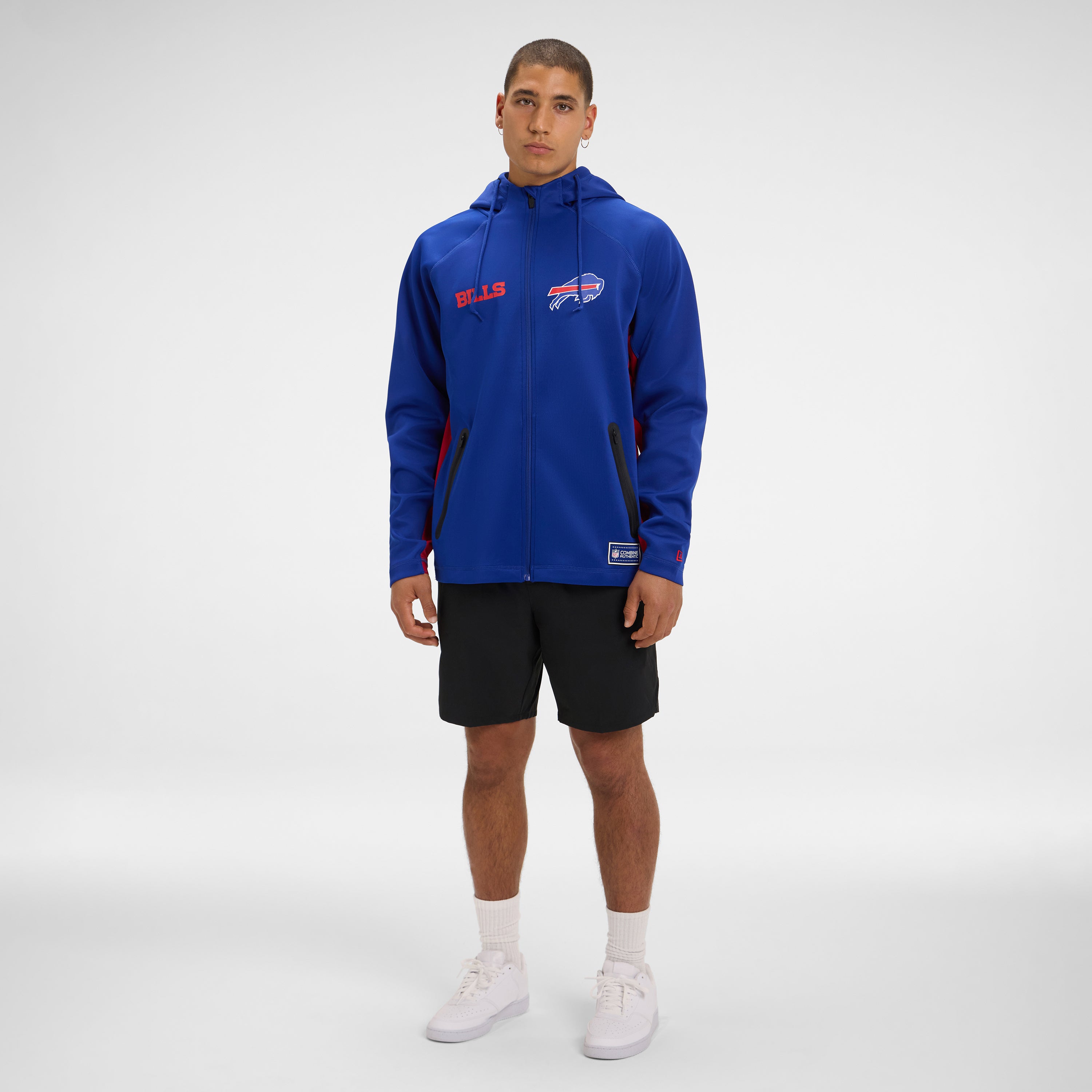 New York Giants Combine Black Full-Zip Hoodie – New Era Cap