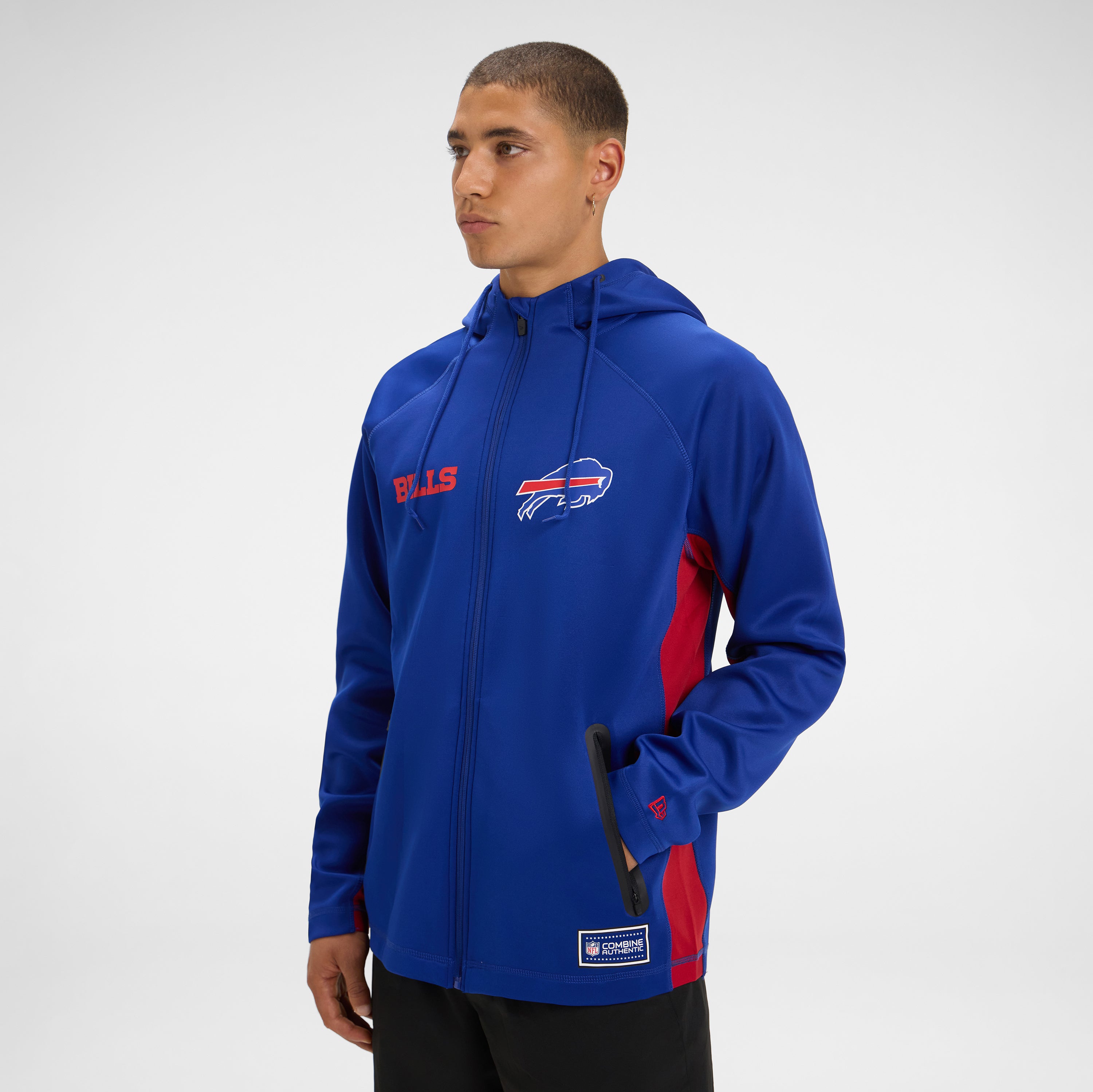 San Francisco 49ers Combine Full-Zip Hoodie – New Era Cap