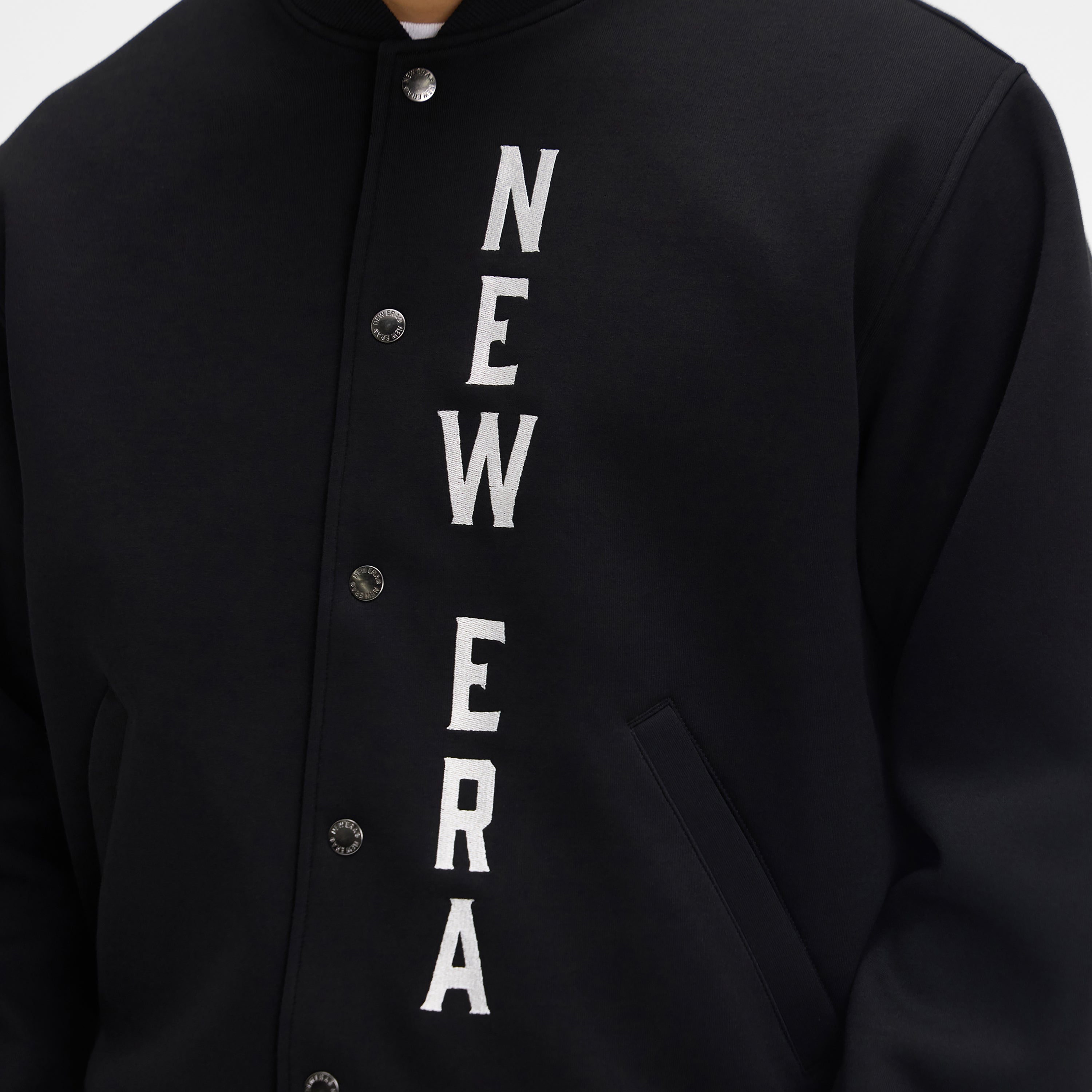 26ss FCRB TECH SWEAT VARSITY BLOUSON　XL New Era Cap Tech Sweat Black Varsity Jacket