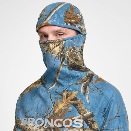 Denver Broncos Realtree Balaclava Hoodie - New Era Cap